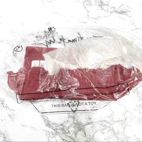 NWT Free People Moulin Ruched Cami Top in Marsala - Picture 7 of 8